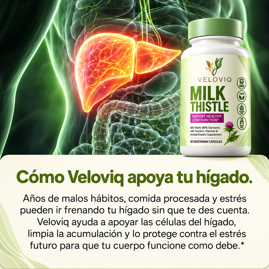 Veloviq Milk Thistle - 1 frasco + 1 gratis